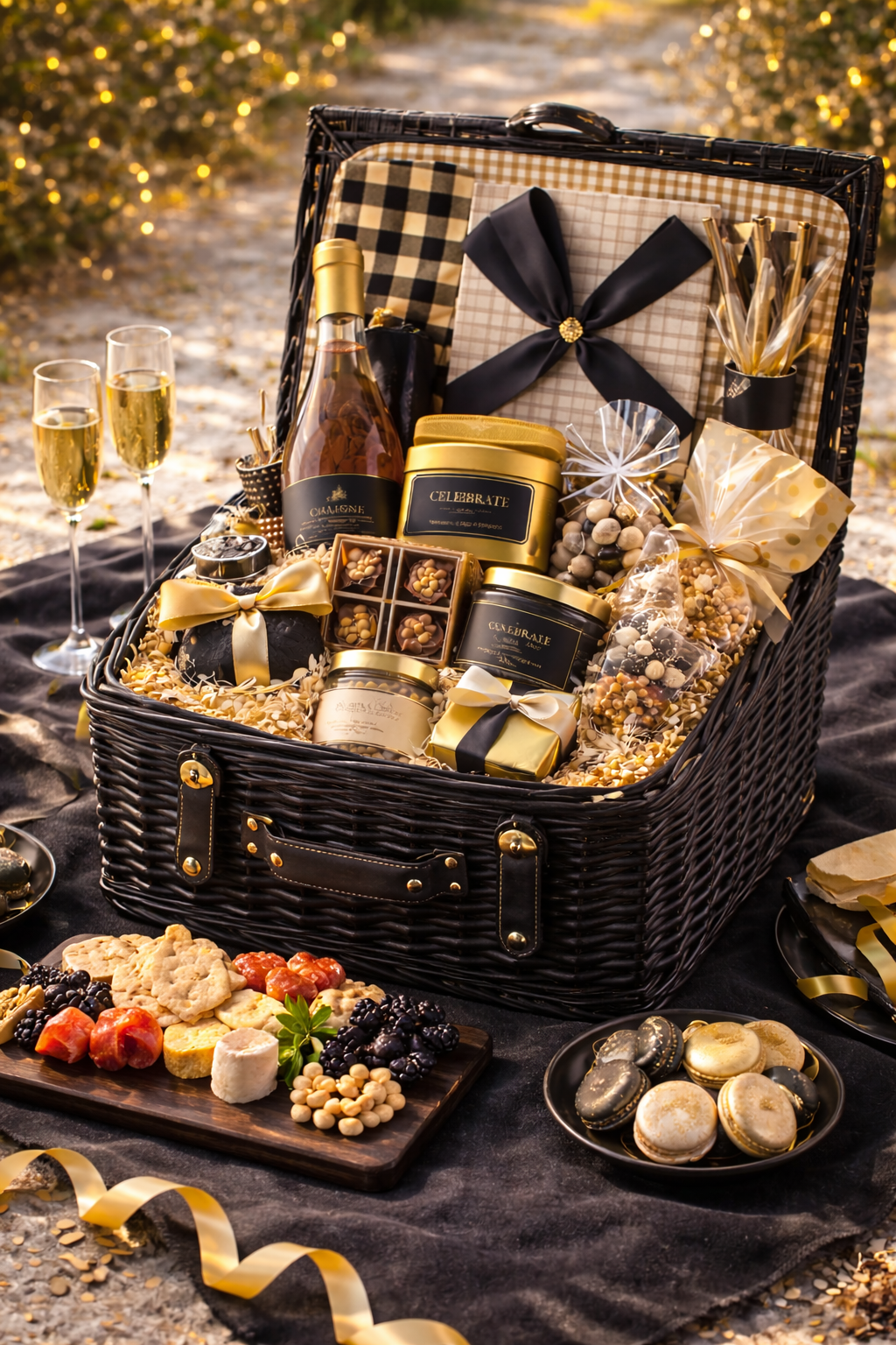 Celebration Picnic Basket – A Bold Outdoor Celebration