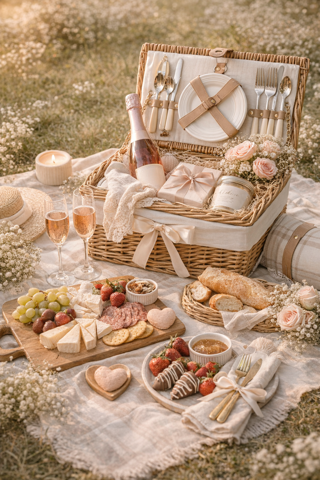 Love Picnic Basket – A Romantic Outdoor Experience