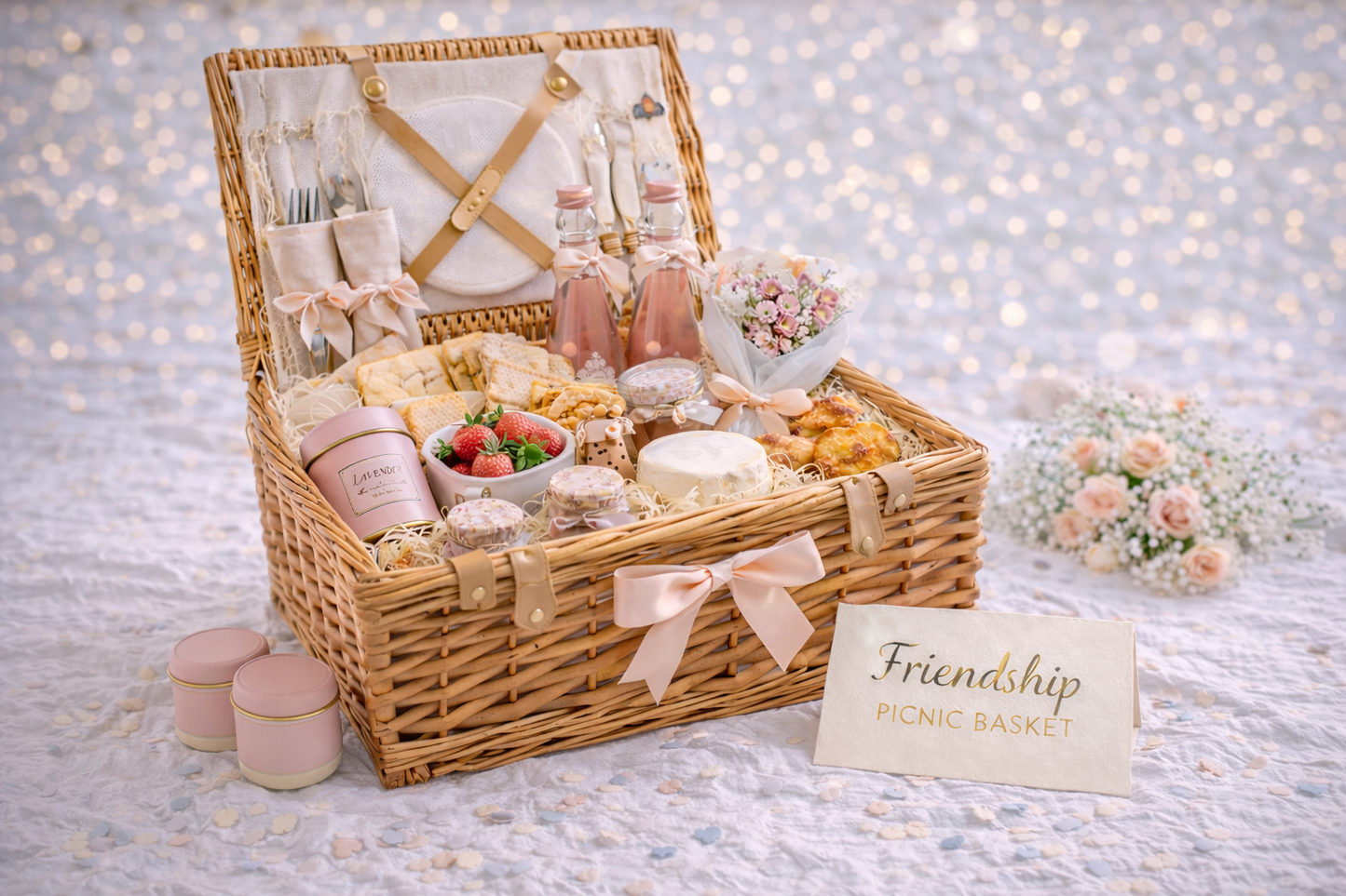 Friendship Picnic Basket