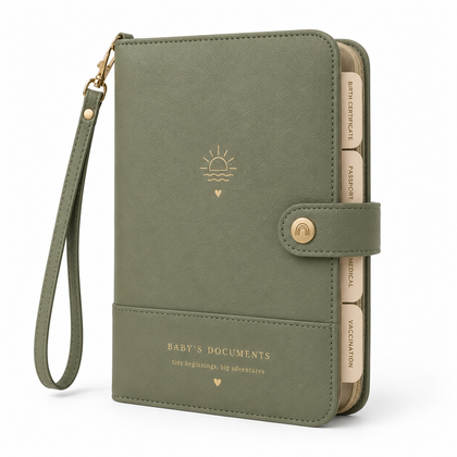 Baby Document & Passport Organiser
