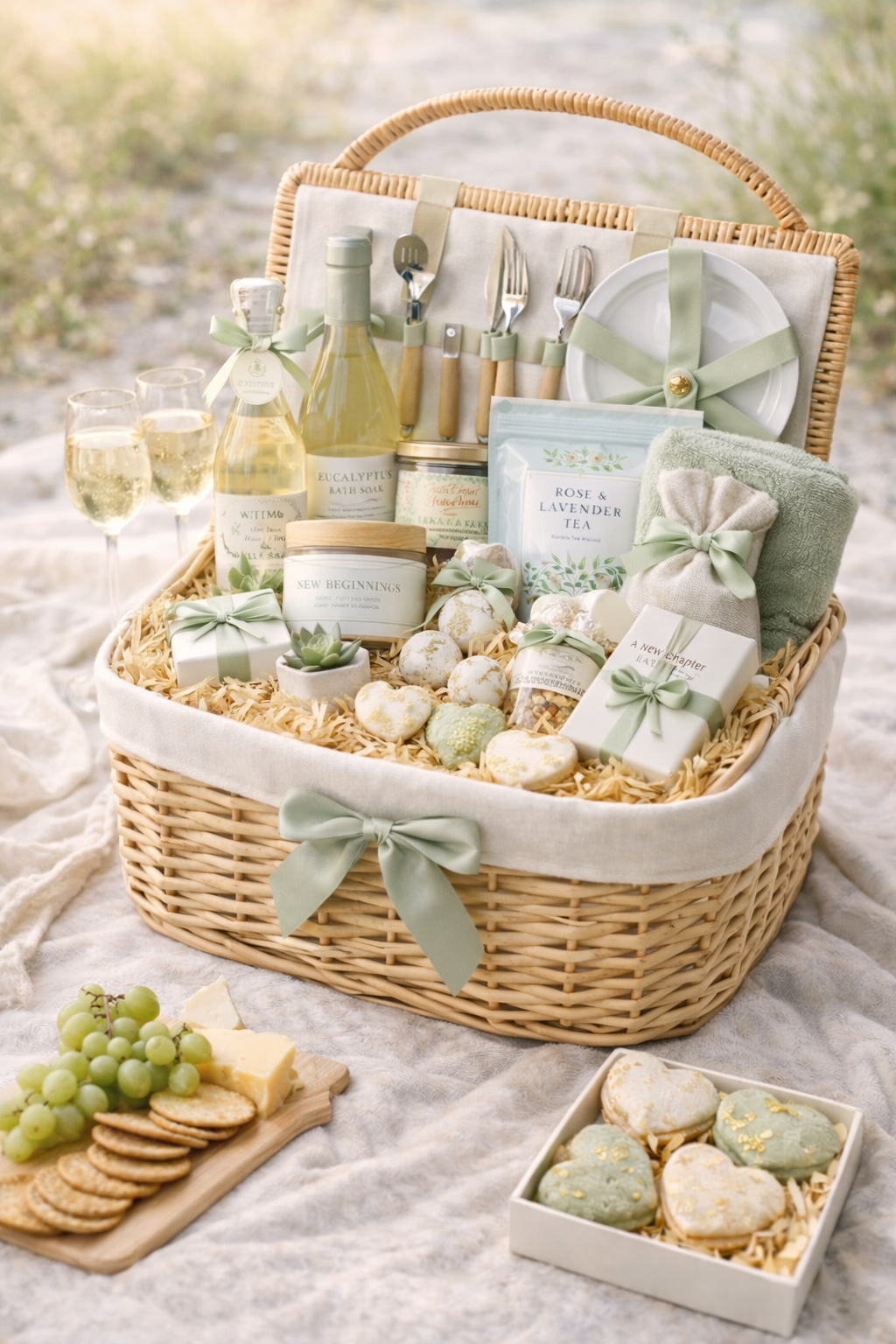New Beginnings Picnic Basket – A Fresh Outdoor Start