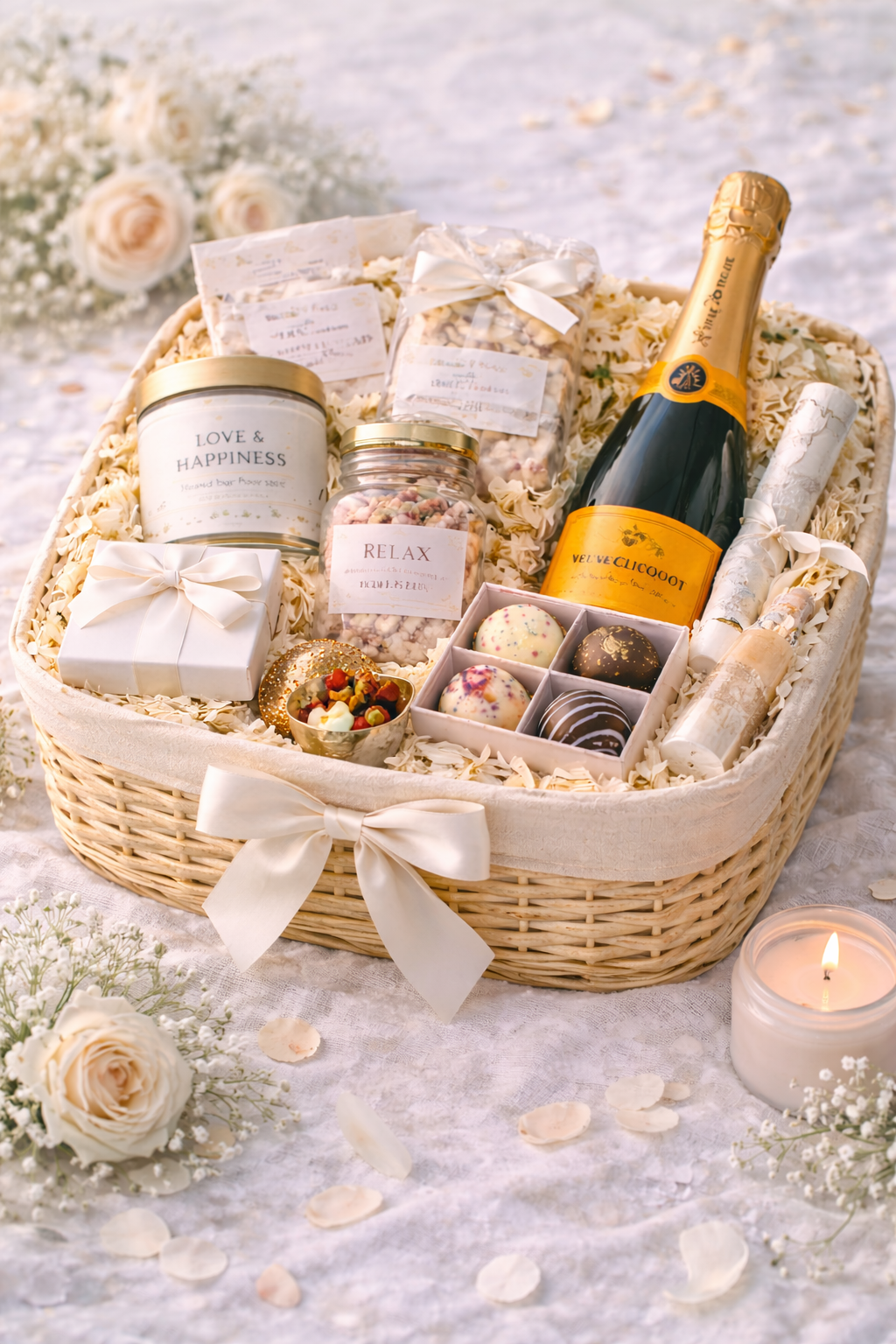 Wedding Gift Basket – A Refined Celebration