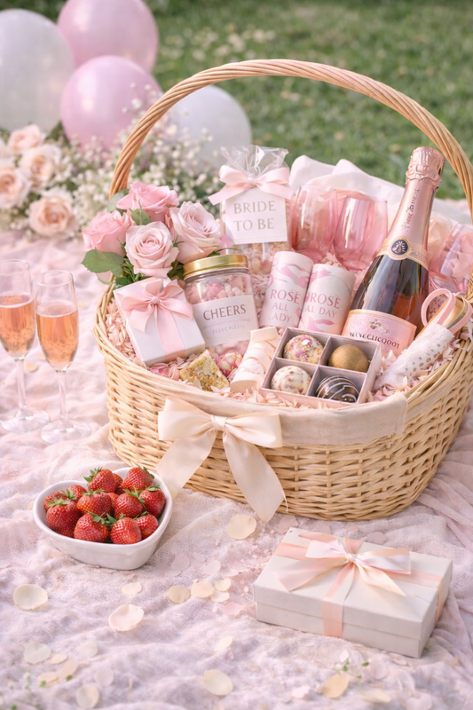 Bride-to-Be Pic Picnic Basket