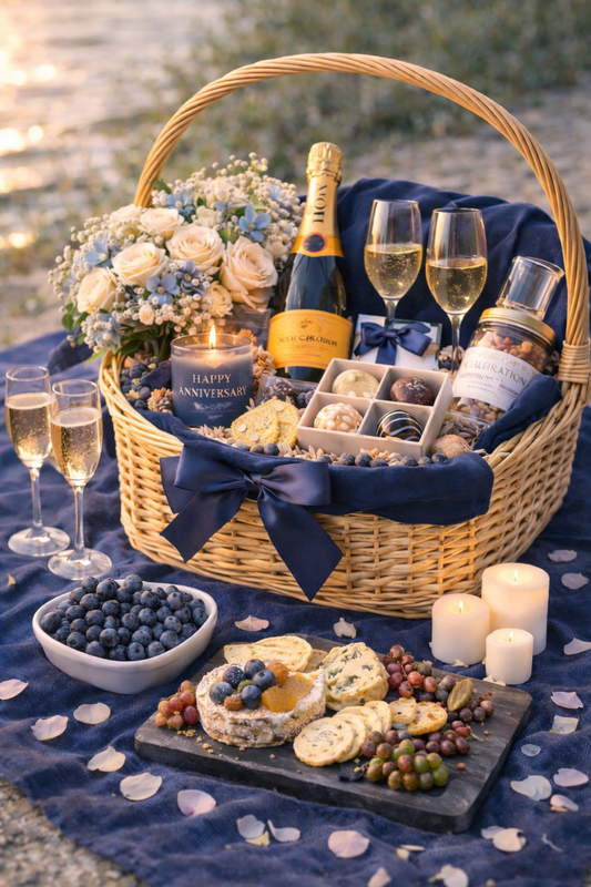Anniversary Picnic Basket – Celebrating Love Over Time