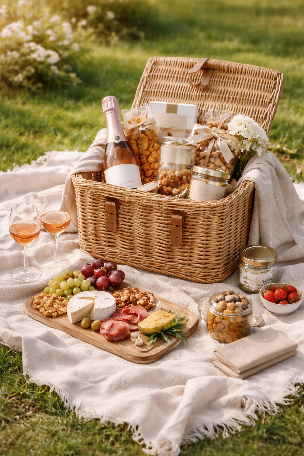 Gratitude Picnic Basket – A Thoughtful Outdoor Thank You