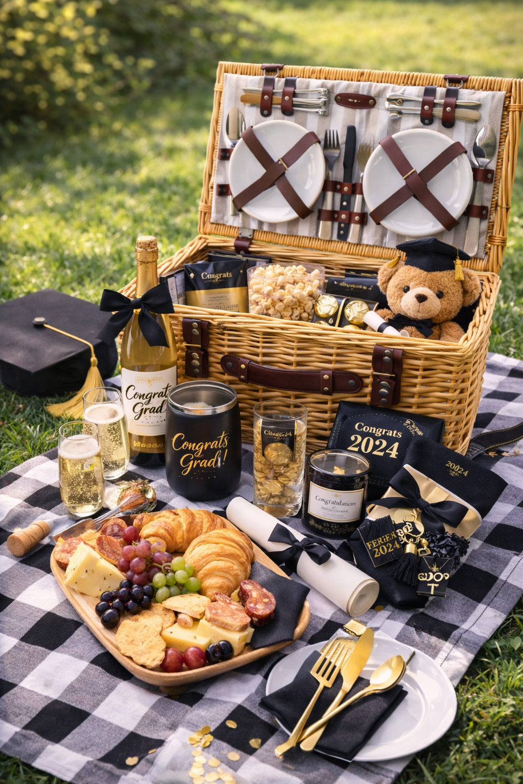Graduation Picnic Basket – Celebrate the Next Chapter