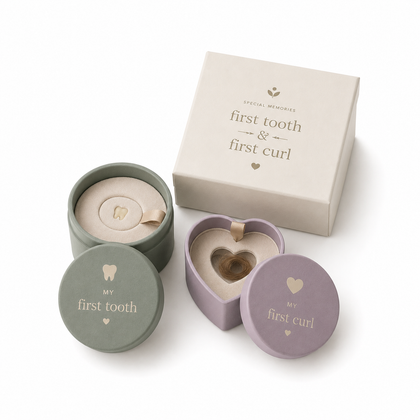 First Tooth & First Curl Keepsake Set