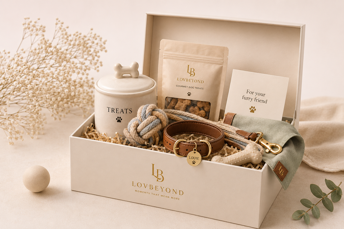 LOVBEYOND premium pet gift box and basket