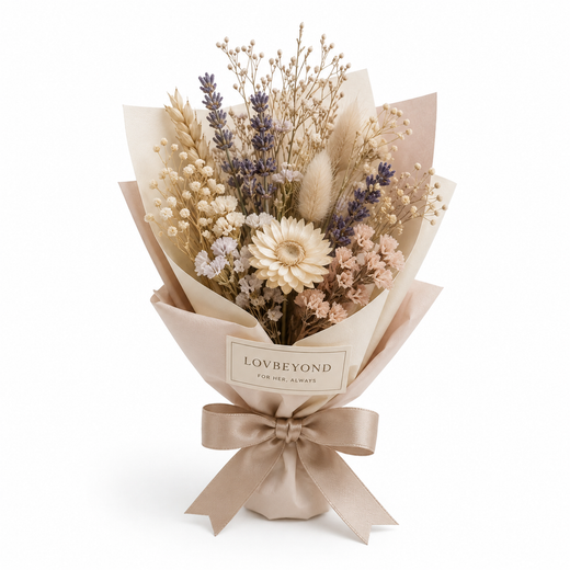 Mini Dried Flower Bouquet