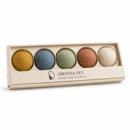 Natural Wool Play Balls